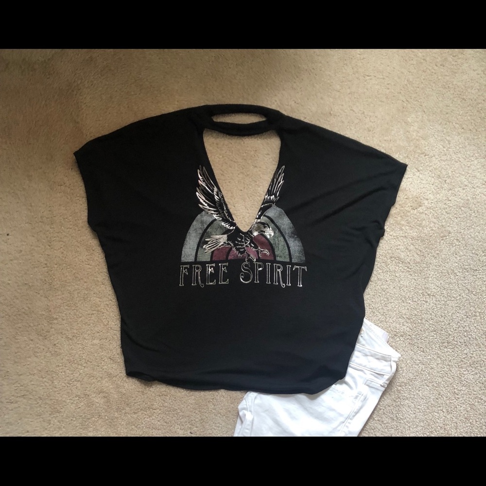 Express Free Spirit Choker Top